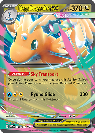 152/217 - Mega Dragonite Ex