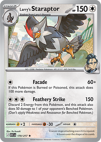170/217 - Larry's Staraptor