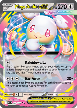 172/217 - Mega Audino Ex
