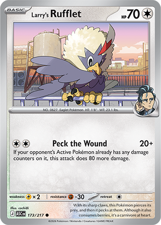 173/217 - Larry's Rufflet