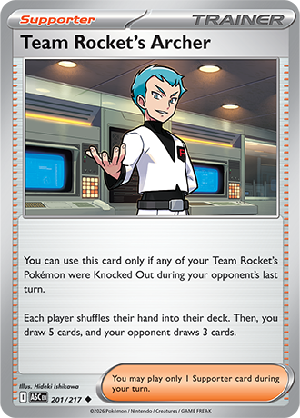 201/217 - Team Rocket's Archer