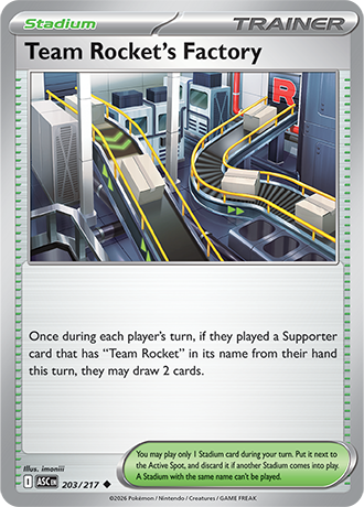 203/217 - Team Rocket's Factory