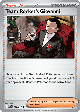204/217 - Team Rocket's Giovanni