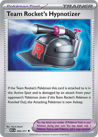 206/217 - Team Rocket's Hypnotizer