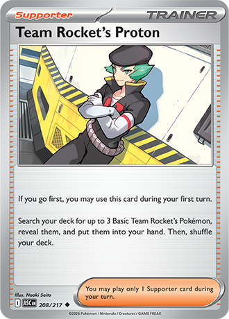208/217 - Team Rocket's Proton