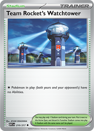 210/217 - Team Rocket's Watchtower