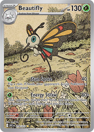 219/217 - Beautifly (Illustration Rare)