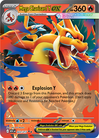 022/217 - Mega Charizard Y Ex