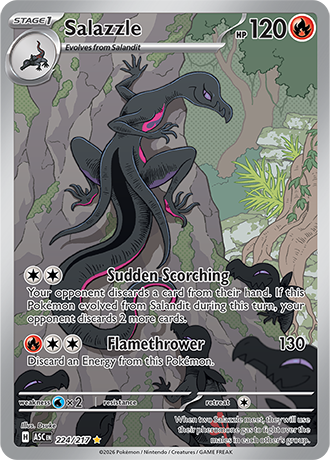 224/217 - Salazzle (Illustration Rare)