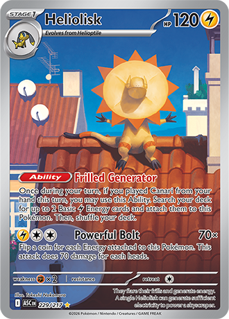 229/217 - Heliolisk (Illustration Rare)