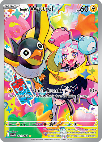 231/217 - Iono's Wattrel (Illustration Rare)