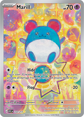 232/217 - Marill (Illustration Rare)