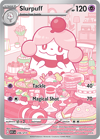 236/217 - Slurpuff (Illustration Rare)