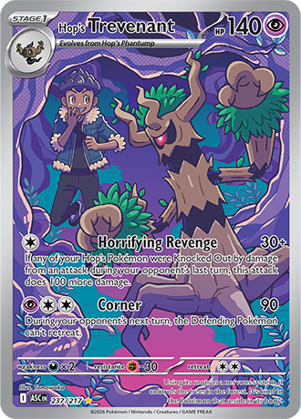 237/217 - Hop's Trevenant (Illustration Rare)