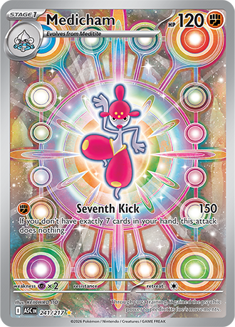 241/217 - Medicham (Illustration Rare)