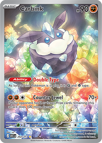 242/217 - Carbink (Illustration Rare)
