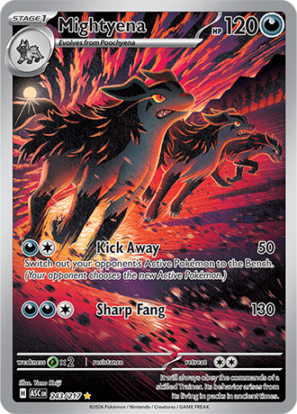 243/217 - Mightyena (Illustration Rare)