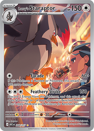 249/217 - Larry's Staraptor (Illustration Rare)