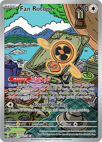 250/217 - Fan Rotom (Illustration Rare)
