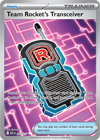 263/217 - Team Rocket's Transceiver (Ultra Rare)