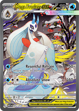 275/217 - Mega Frolass Ex (Special illustration Rare)