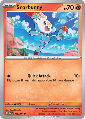 036/217 - Scorbunny