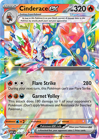 038/217 - Cinderace Ex