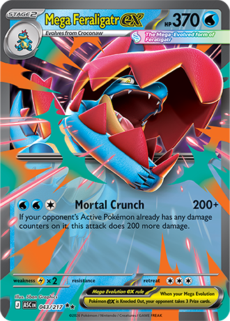 043/217 - Mega Feraligatr Ex