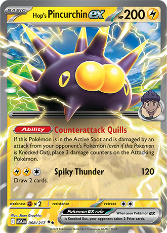 068/217 - Hop's Pincurchin Ex