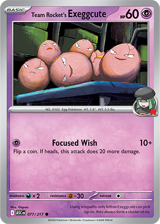 077/217 - Team Rocket's Exeggcute