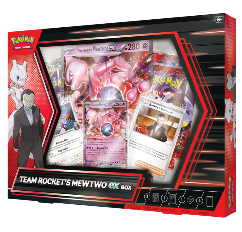 Pokemon TCG: Team Rocket’s Mewtwo Ex Box