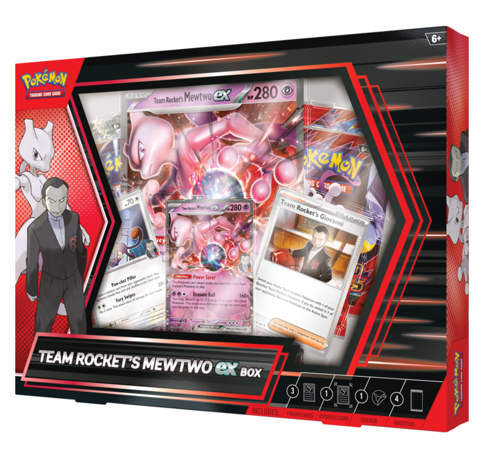 Pokemon TCG: Team Rocket’s Mewtwo Ex Box