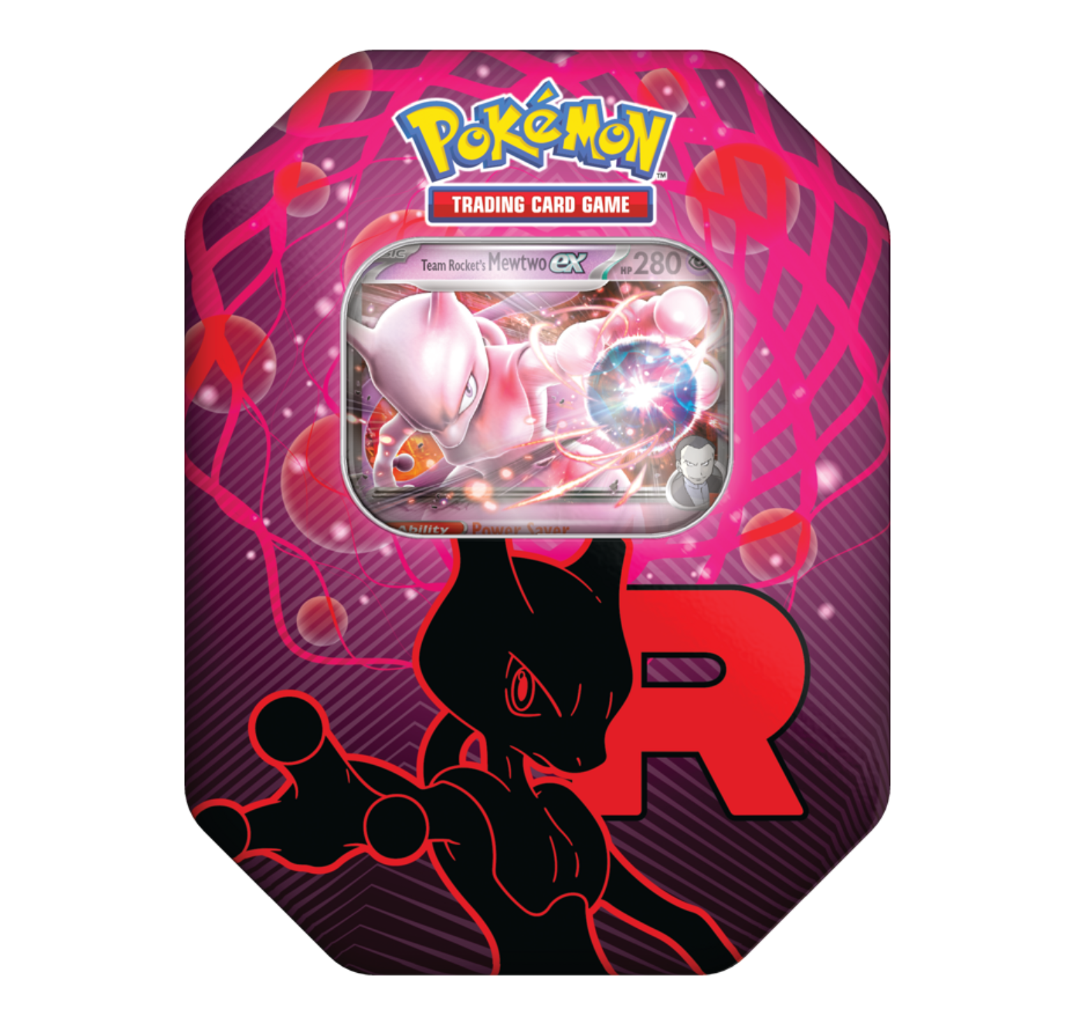 Pokemon TCG: Team Rocket Tin – Mewtwo EX