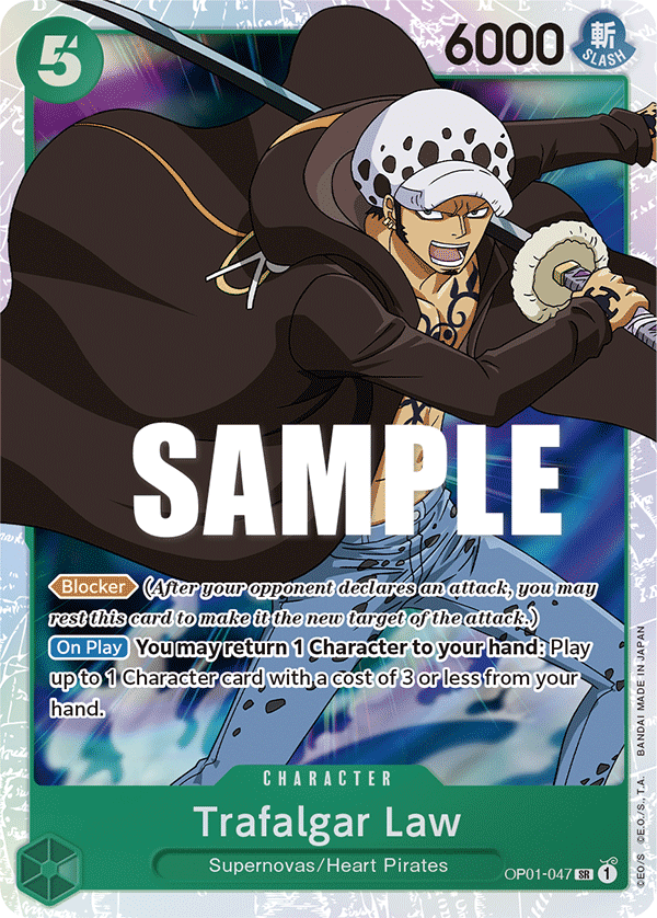 OP01-047 - Trafalgar Law (SR)