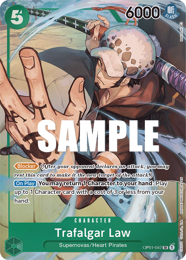 OP01-047 - Trafalgar Law (SR) (Alt Art)