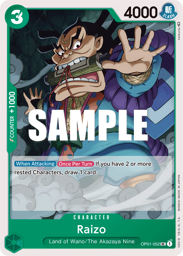 OP01-052 - Raizo