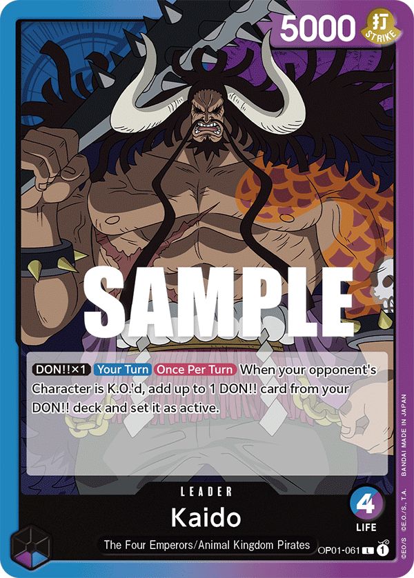 OP01-061 - Kaido (Leader)