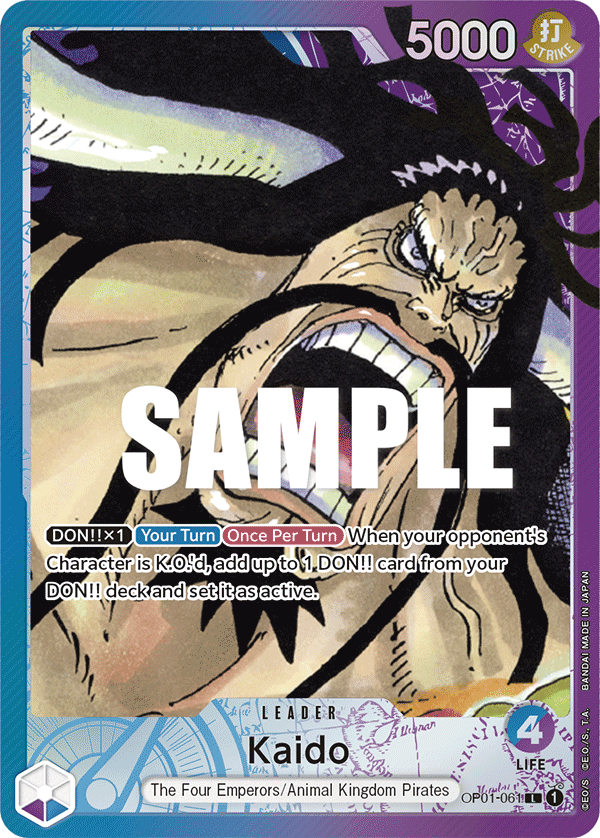 OP01-061 - Kaido (Leader) (Alt Art)