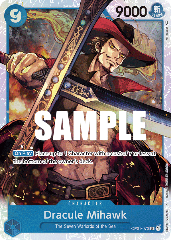 OP01-070 - Dracule Mihawk (SR)