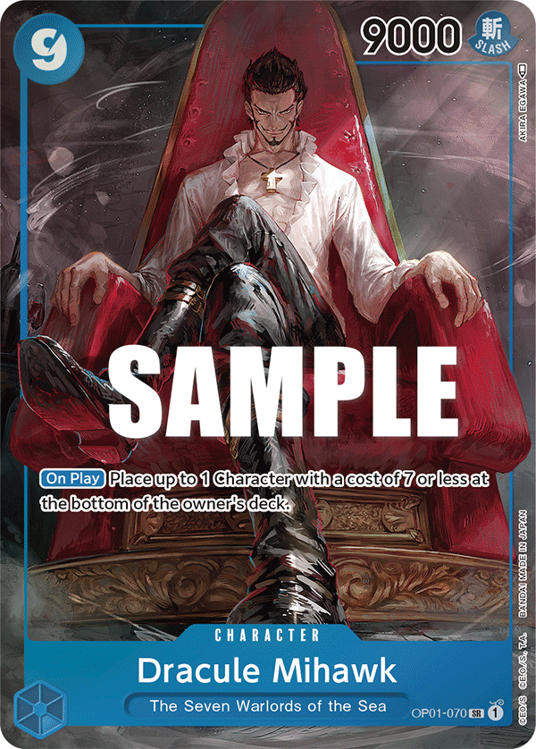 OP01-070 - Dracule Mihawk (SR) (Alt Art)