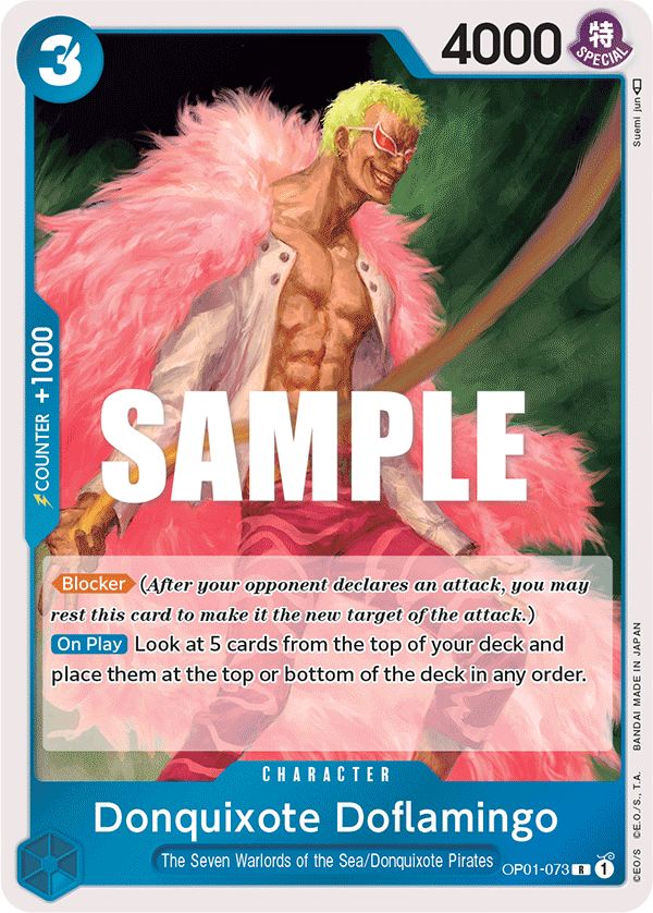 OP01-073 - Donquixote Doflamingo