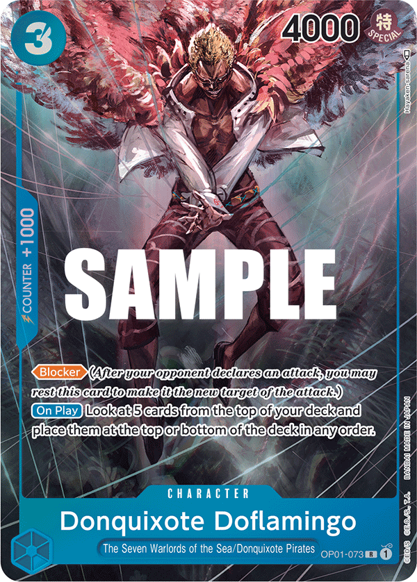 OP01-073 - Donquixote Doflamingo (Alt Art)