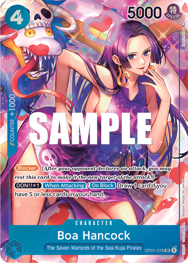 OP01-078 - Boa Hancock (SR) (Alt Art)