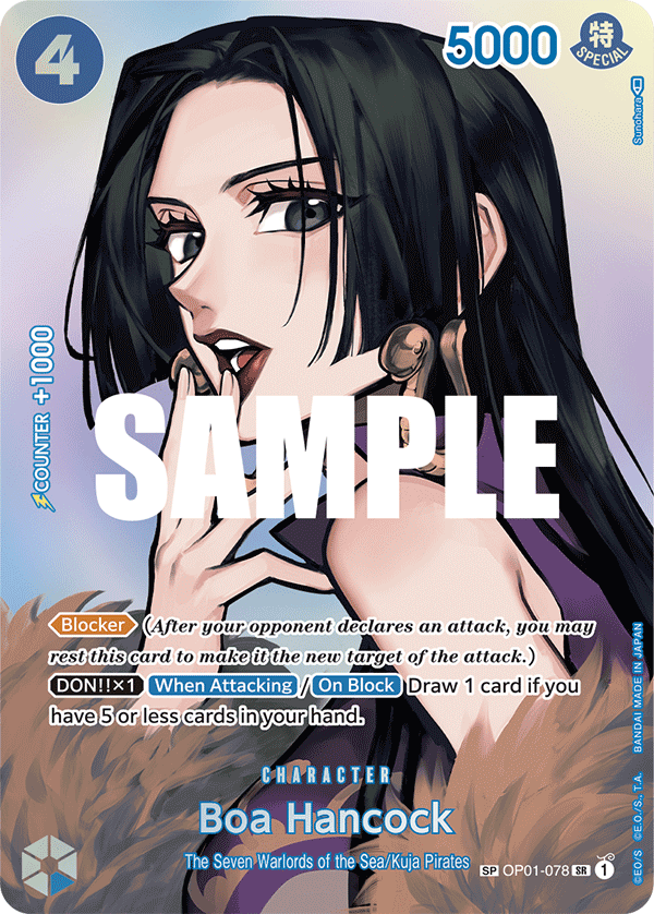 OP01-078 - Boa Hancock (SR) (Alt Art) (Special Card)