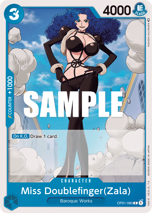OP01-080 - Miss Doublefinger(Zala)