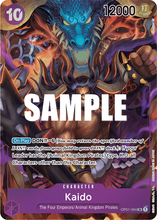 OP01-094 - Kaido (SR) (Alt Art)
