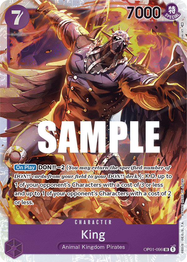 OP01-096 - King (SR)