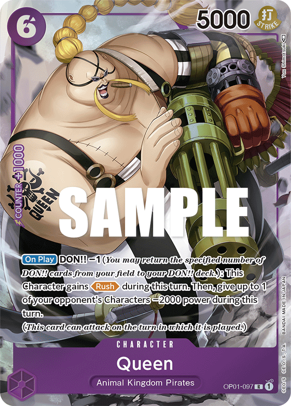OP01-097 - Queen (Alt Art)