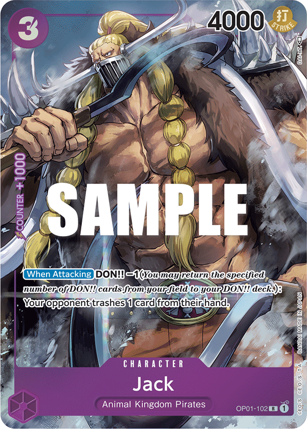 OP01-102 - Jack (Alt Art)