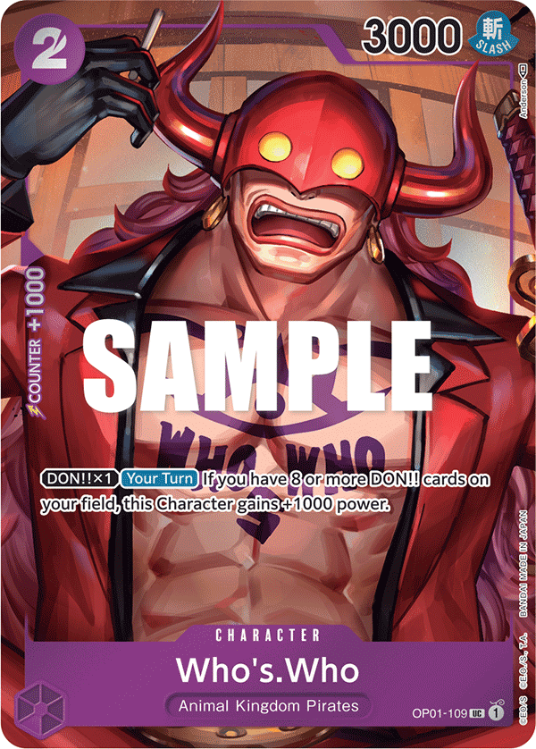 OP01-109 - Who's.Who (Alt Art)